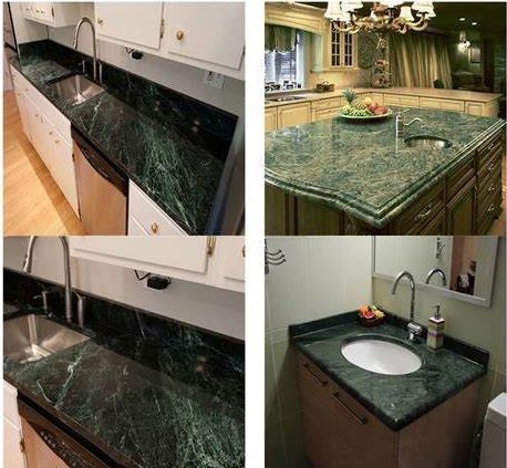 dark emerald green stone
