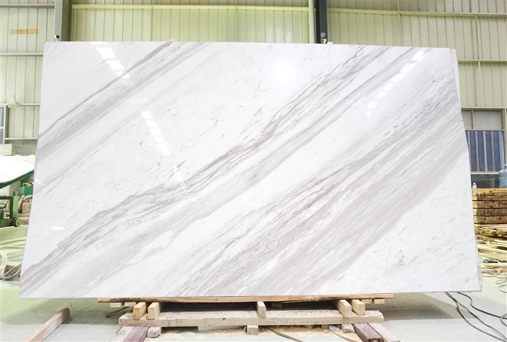 Greek White Volakas Marble For Apartment