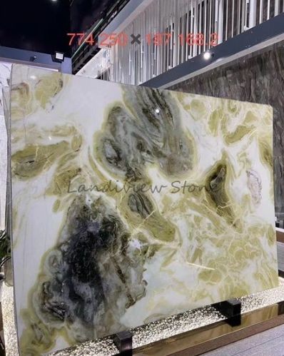 jade marble slab