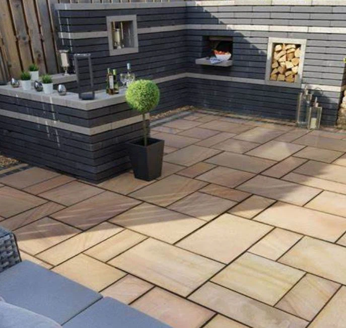 Granite Paver Walkway Granite Granite Cobblestone Patio